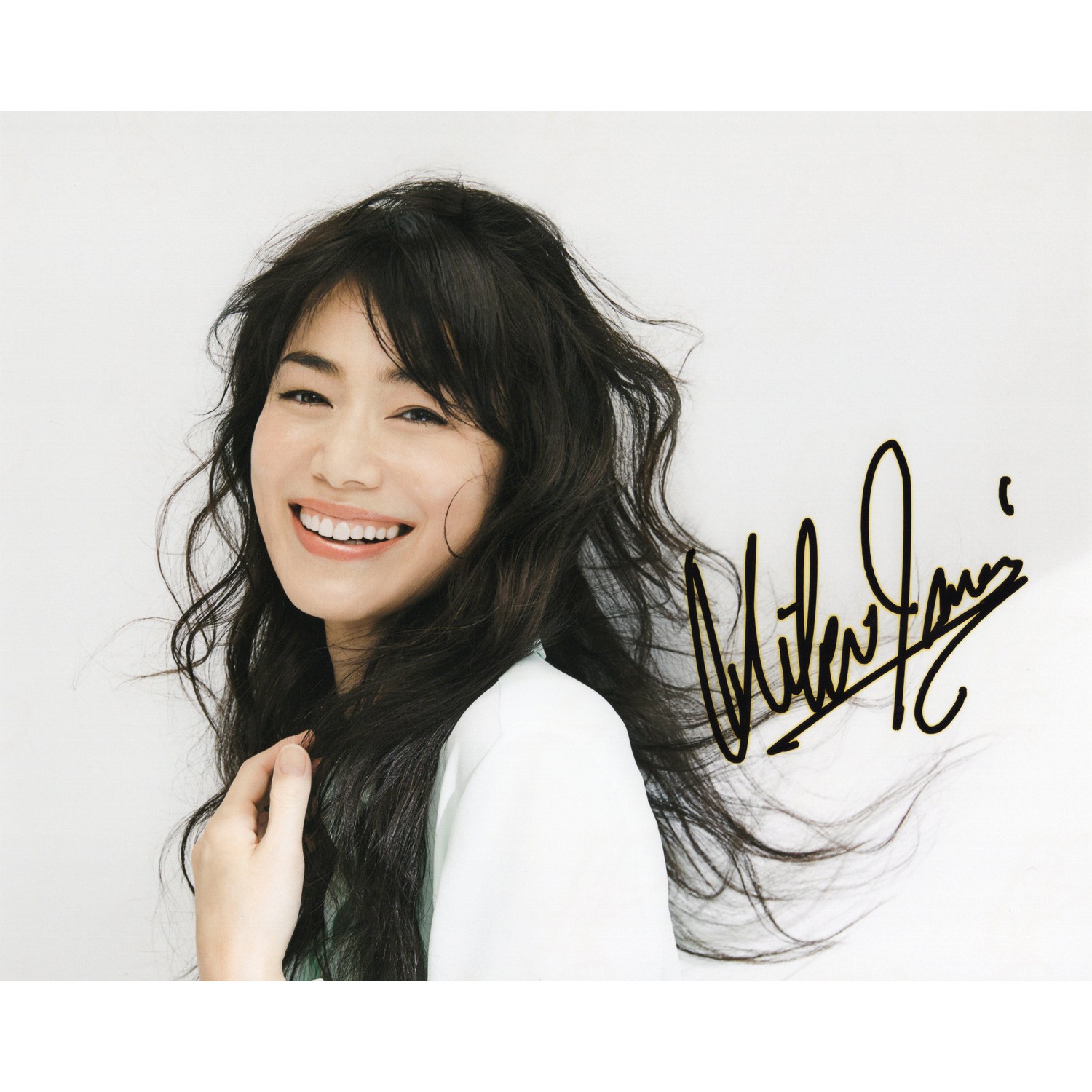 今井美樹 サイン色紙 - ミュージシャン 