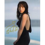 橋本環奈直筆サイン入り写真当選書付