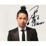 久保田利伸直筆サイン入り写真当選書付
