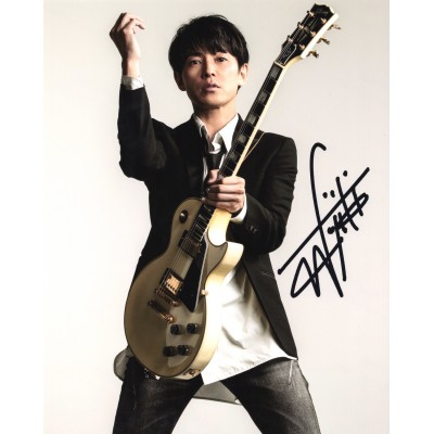 藤木直人直筆サイン入り写真当選書付