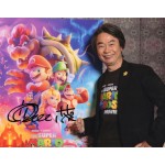 宮本茂直筆サイン入り写真 当選書付