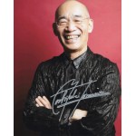 富野由悠季直筆サイン入り写真当選書付