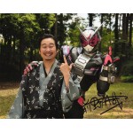 前野朋哉直筆サイン入り写真当選書付