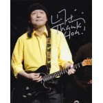 山下達郎直筆サイン入り写真当選書付