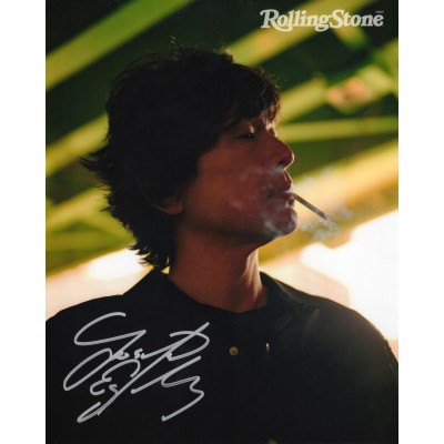 江口洋介直筆サイン入り写真当選書付