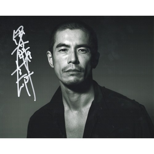 伊藤英明直筆サイン入り写真当選書付