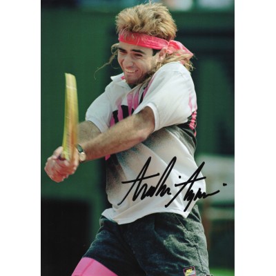 Andre Agassi アンドレ・アガシ 直筆サイン入り写真COA付