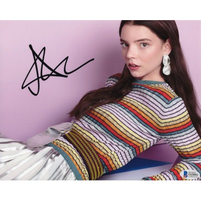 Anya Taylor-Joy アニャ・テイラー＝ジョイ 直筆サイン入り写真BECKETT認証