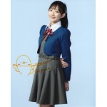 青山なぎさ直筆サイン入り写真当選書付