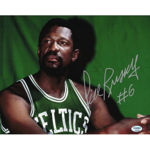 Bill Russell ビル・ラッセル 直筆サイン入り写真認証COA付