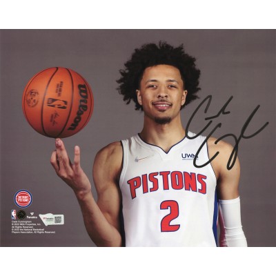 Cade Cunningham ケイド・カニングハム 直筆サイン入り写真Fanatics認証