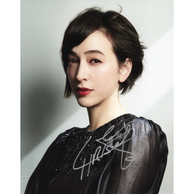 滝川クリステル直筆サイン入り写真当選書付