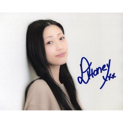 壇蜜直筆サイン入り写真 当選書付