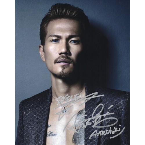 佐藤篤志直筆サイン入り写真当選書付
