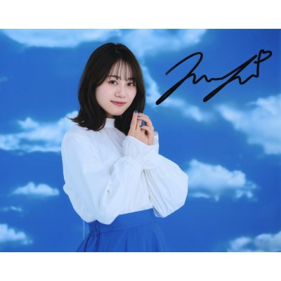 伊藤美来直筆サイン入り写真当選書付