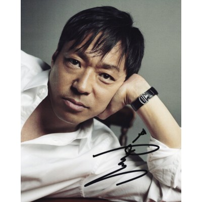 香川照之直筆サイン入り写真当選書付