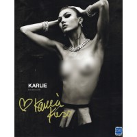 Karlie Kloss カーリー・クロス 直筆サイン入りヌード写真認証付