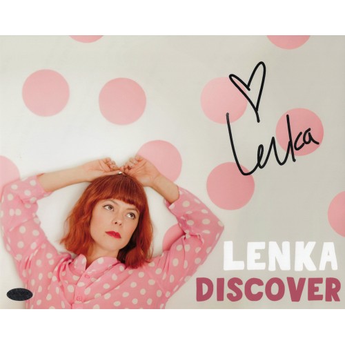 Lenka Kripac レンカ 直筆サイン入り写真認証付