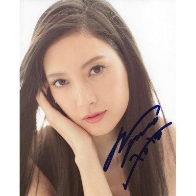 菜々緒直筆サイン入り写真 当選書付
