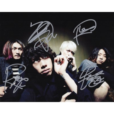 ワンオクロック ONE OK ROCK 直筆サイン入り写真当選書付