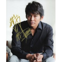 織田裕二直筆サイン入り写真 当選書付