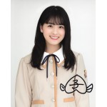 大園桃子直筆サイン入り写真当選書付