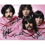 Pink Floyd ピンク・フロイド 直筆サイン入り写真認証COA付