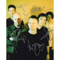 Radiohead レディオヘッド 直筆サイン入り写真認証COA付
