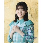 佐々木美玲直筆サイン入り写真当選書付