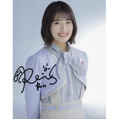 清宮レイ直筆サイン入り写真当選書付