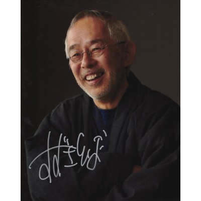 鈴木敏夫直筆サイン入り写真 当選書付