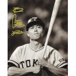 王貞治直筆サイン入り写真当選書付